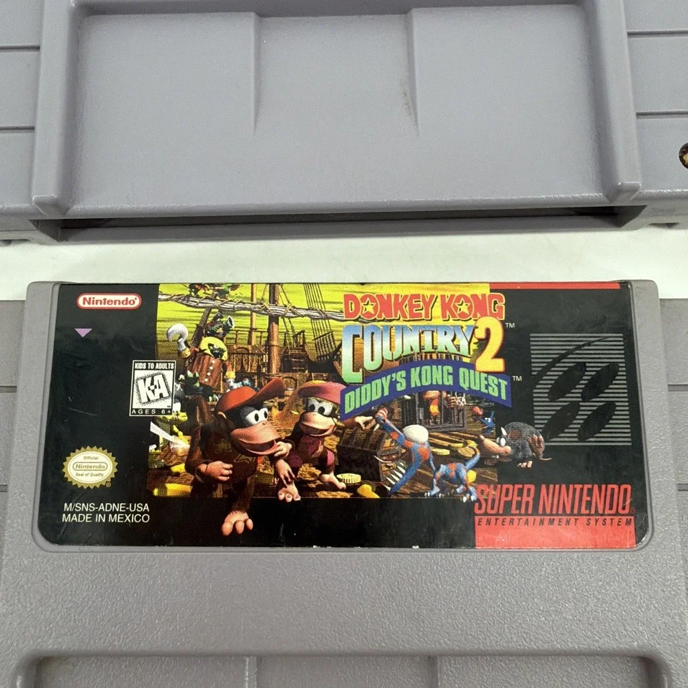 Donkey Kong Country 1 2 3 snes